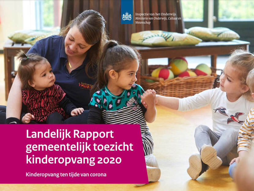 Voorblad Landelijk rapport gemeentelijk toezicht kinderopvang 2020