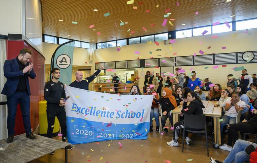 Feestelijke uitreiking van het predicaat Excellente School