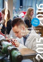 Voorkant van het rapport Staat van het Onderwijs 2015/2016